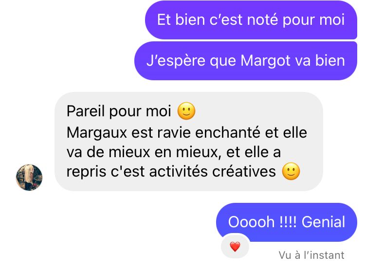 Témoignage Margot