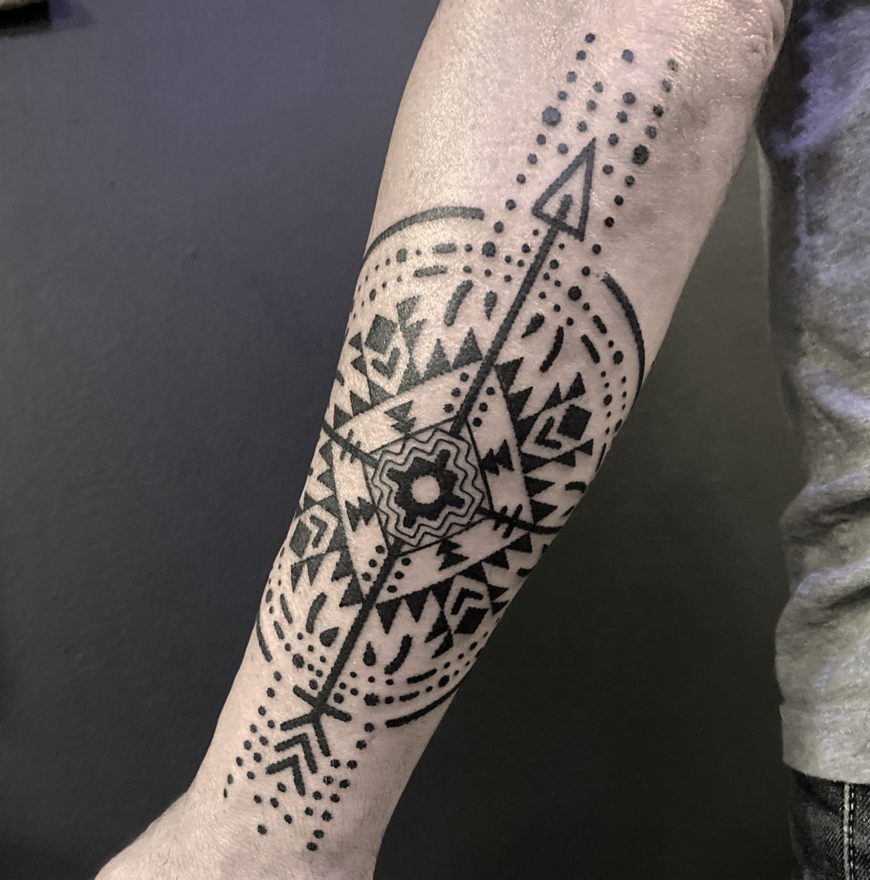 Tatouage vibratoire - Alignement
