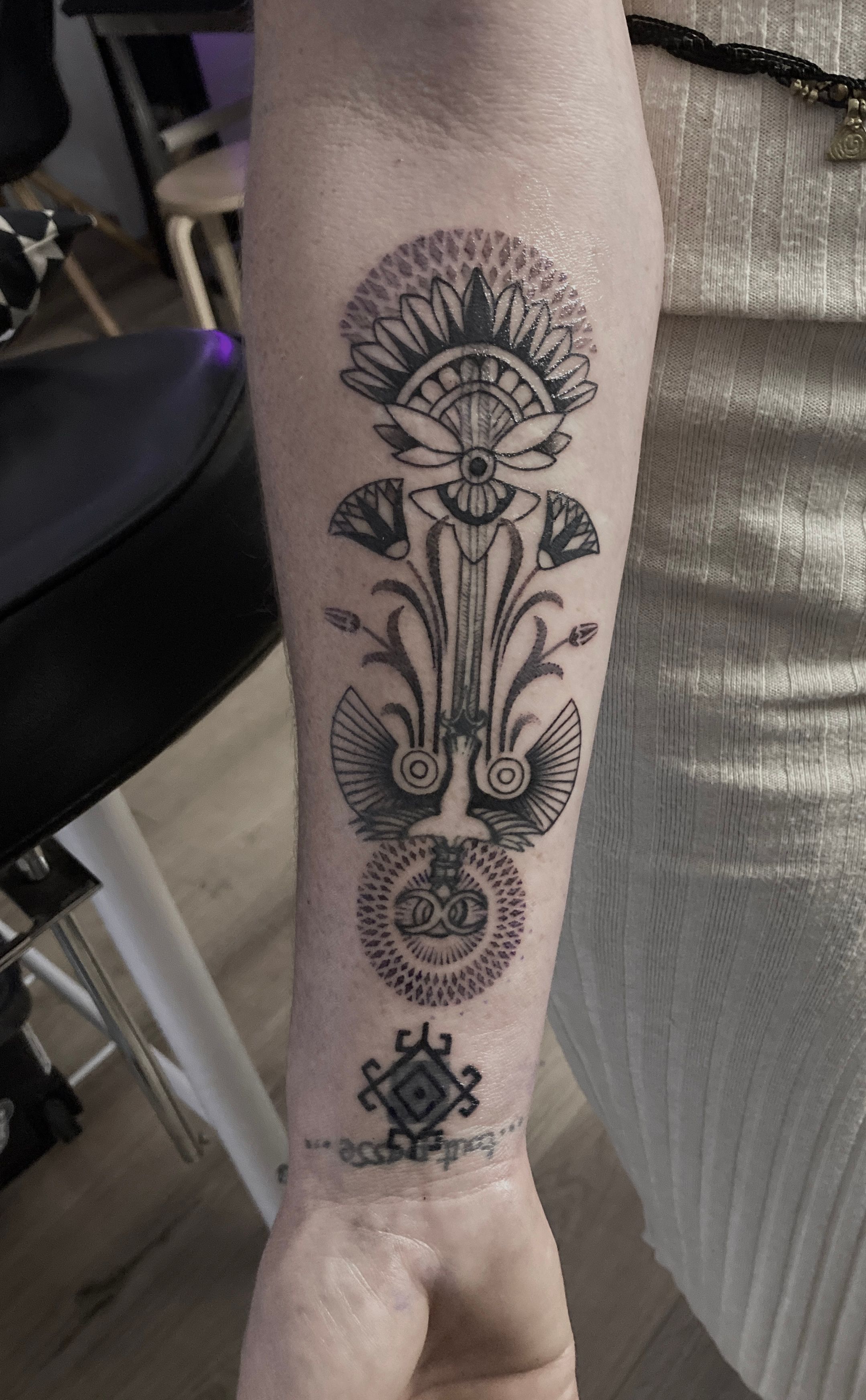 Tatouage vibratoire - Nettoyage 6