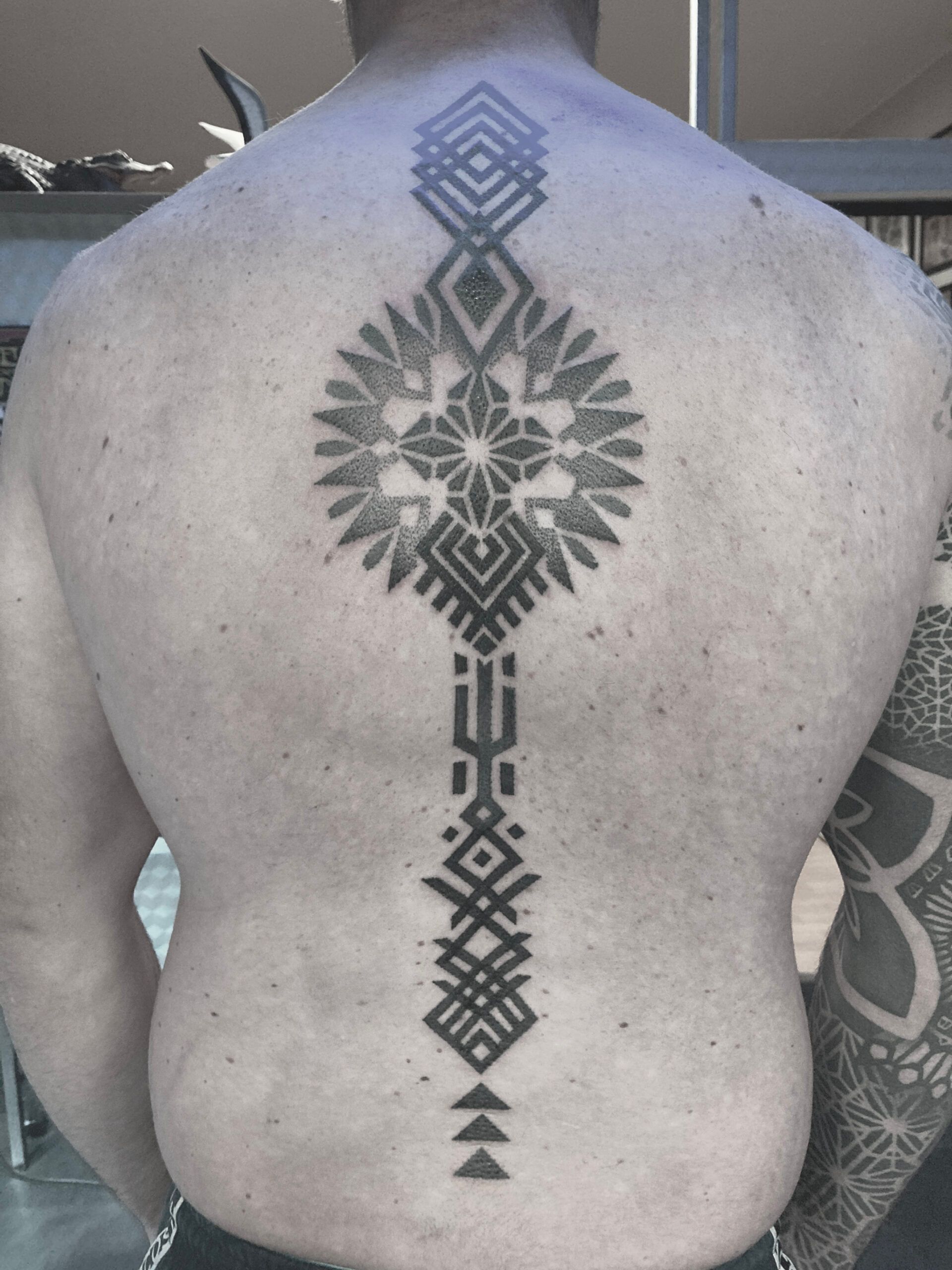 Tatouage vibratoire - Œuvre 1